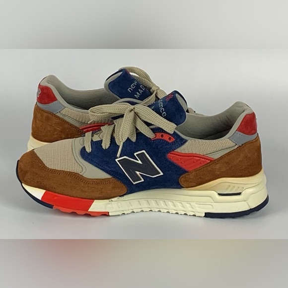 J Crew X New Balance 998  Hilltop Blues Limited Edition Mens size 10 - Picture 4 of 4